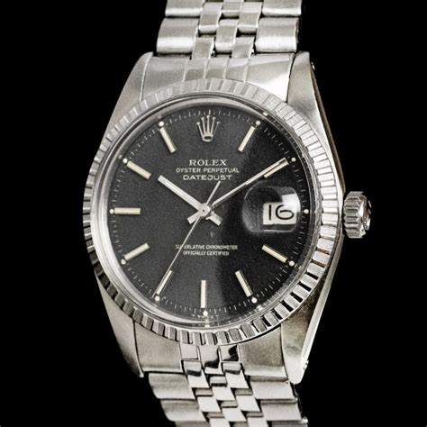 rolex datejust vintage 1600|Rolex Datejust 31 black dial.